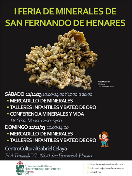 I Feria de Minerales de San Fernando de Henares