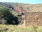   Aragonito. Barranco de Ojos. Aspe.  Alicante