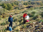   Paraje Barranco de Ojos. Aspe.  Alicante