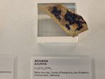 Exposición Tesoros de la Tierra. Minerales de la Comunidad Valenciana. Colección Juan Miguel Casanova Onrubia