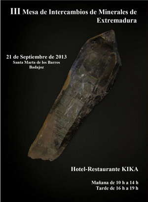 Federación Española de Mineralogía. Carteles antiguos de ferias y eventos